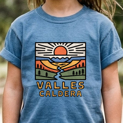 Valles Caldera National Preserve Kids Cotton T-Shirt