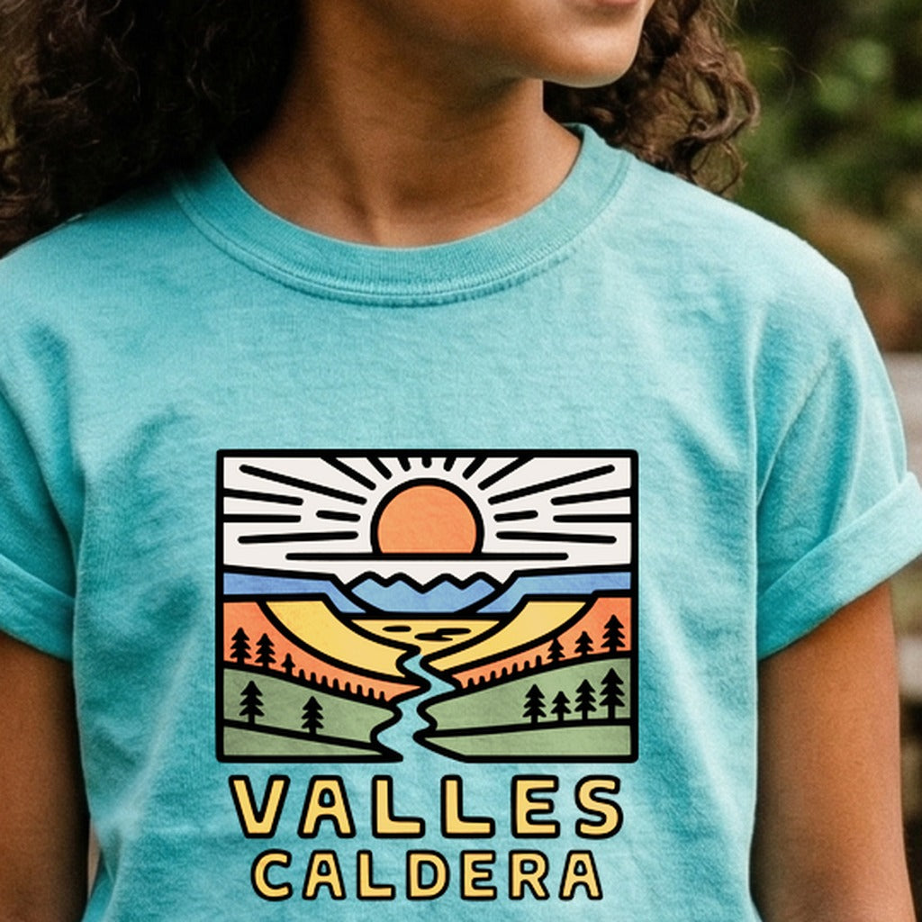 Valles Caldera National Preserve Kids Cotton T-Shirt