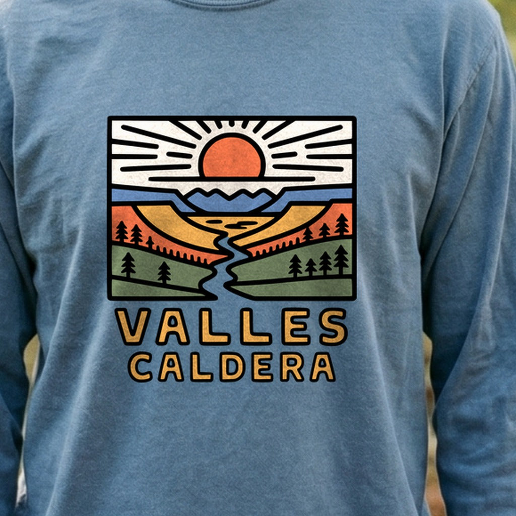 Valles Caldera National Preserve Cotton Long Sleeve