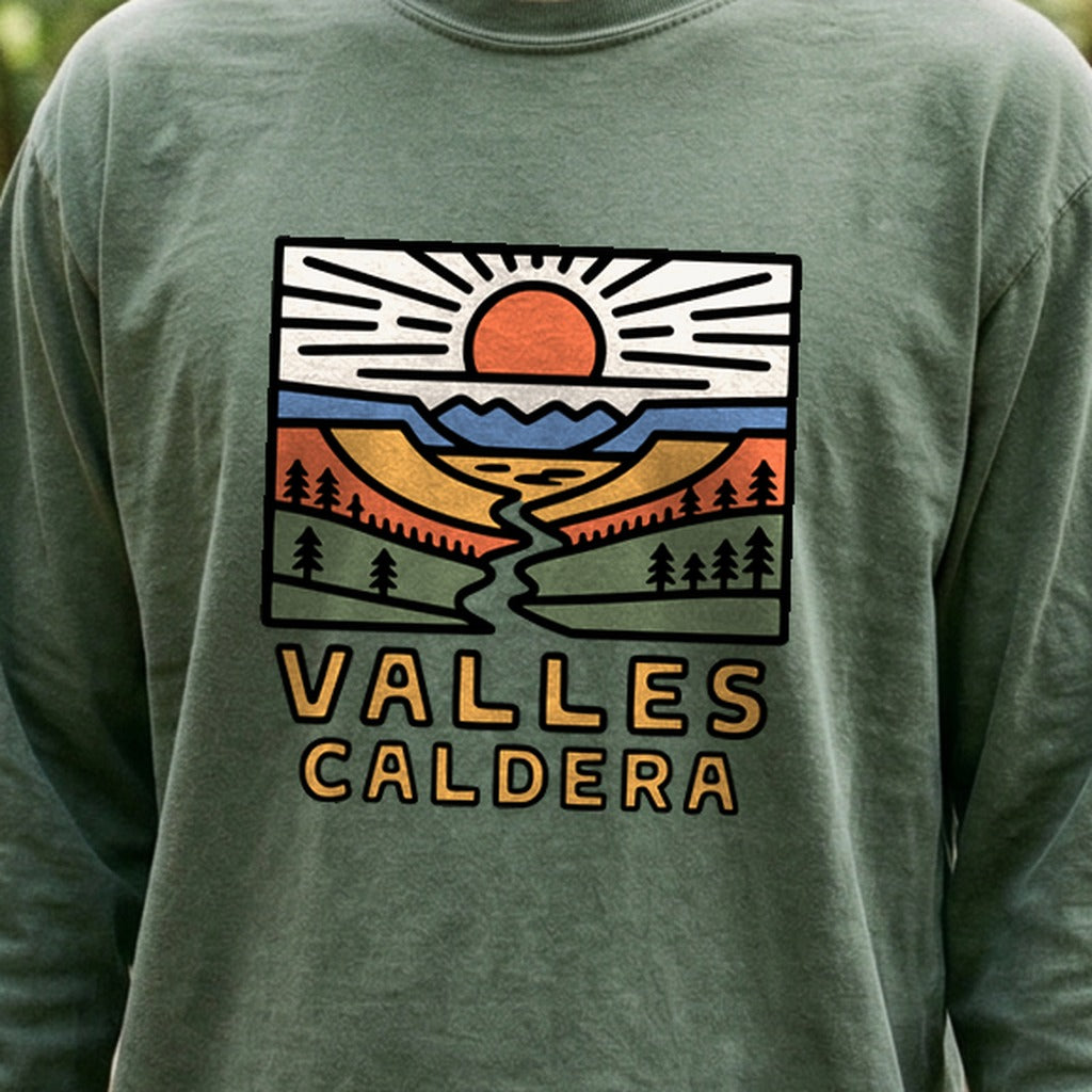 Valles Caldera National Preserve Cotton Long Sleeve