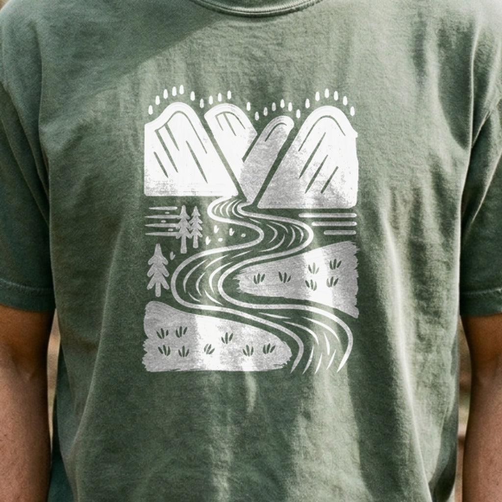 Valley Trails Cotton T-Shirt