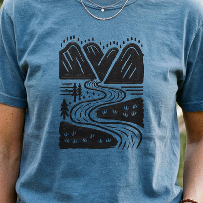 Valley Trails Cotton T-Shirt