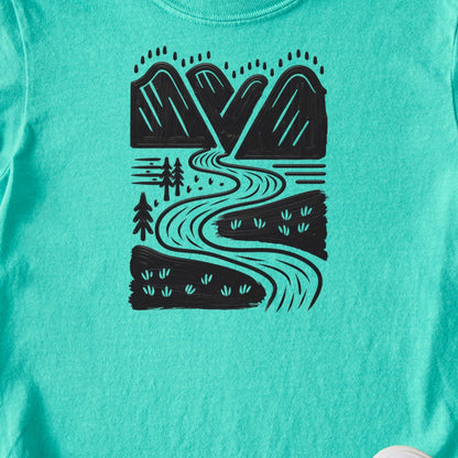 Valley Trails Kids Cotton T-Shirt