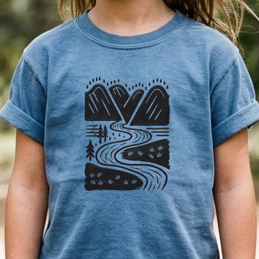 Valley Trails Kids Cotton T-Shirt
