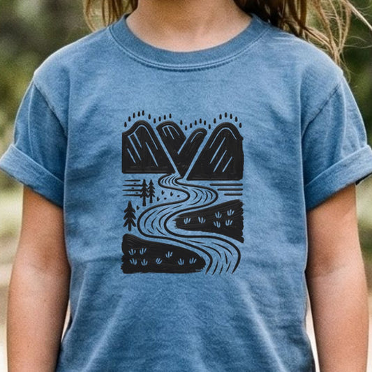 Valley Trails Kids Cotton T-Shirt