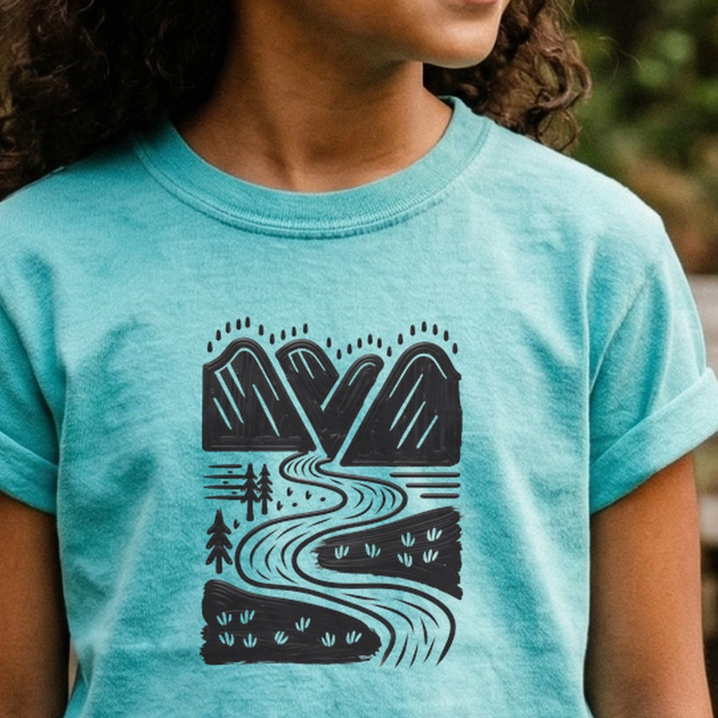 Valley Trails Kids Cotton T-Shirt