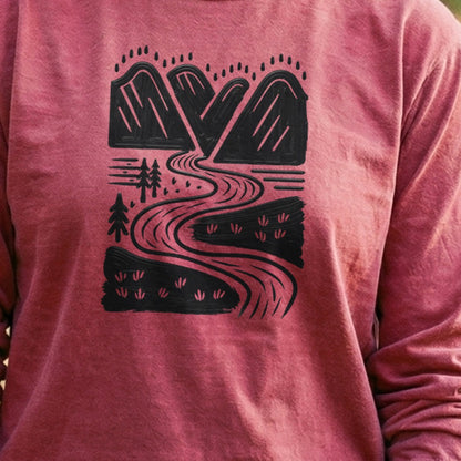 Valley Trails Cotton Long Sleeve