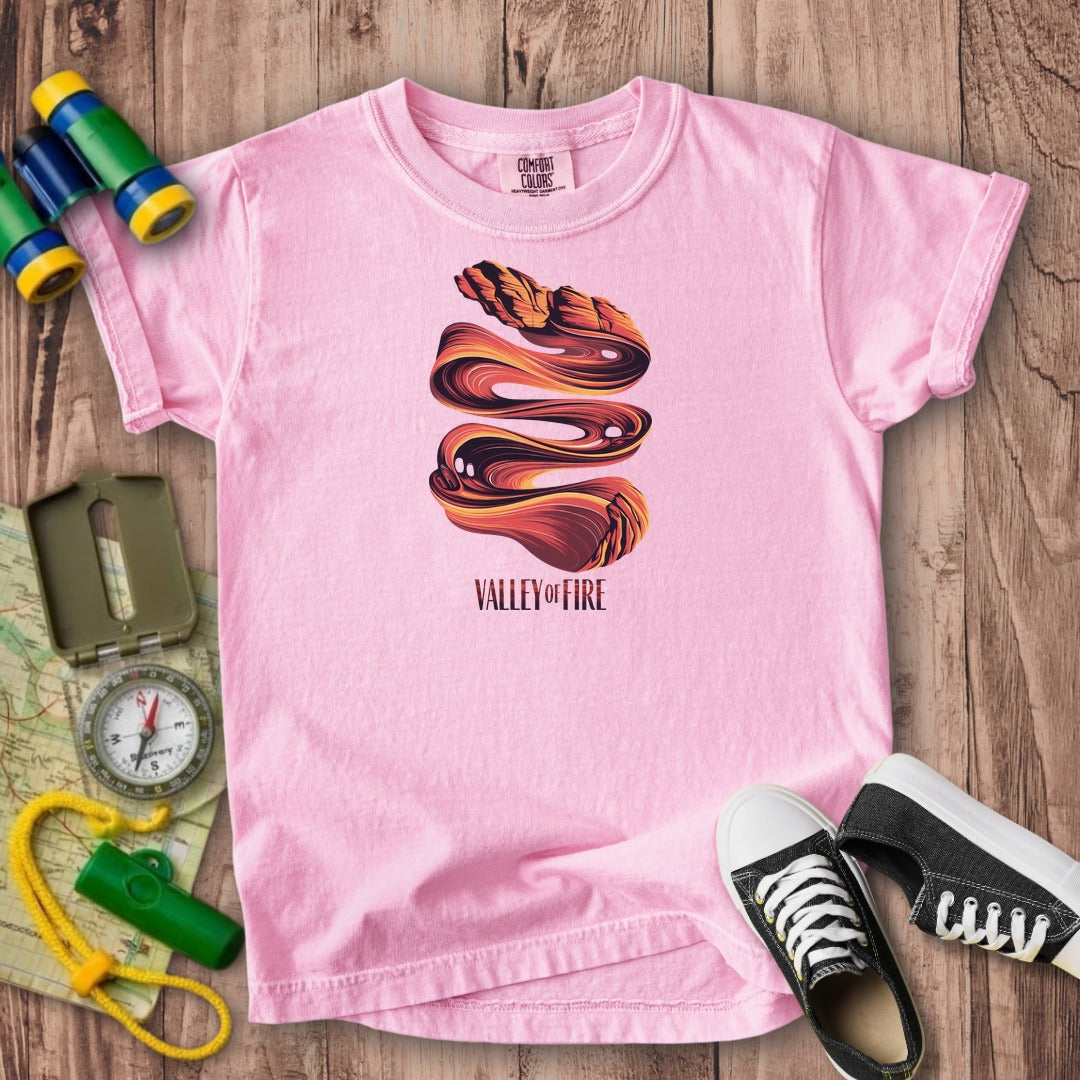 Valley of Fire State Park Kids Cotton T-Shirt
