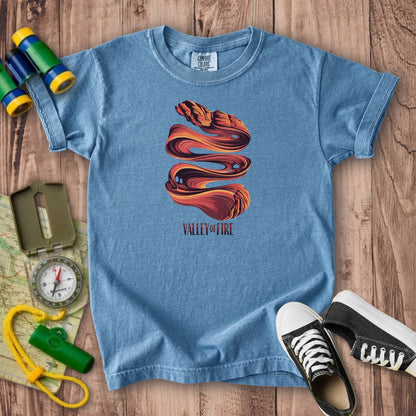 Valley of Fire State Park Kids Cotton T-Shirt