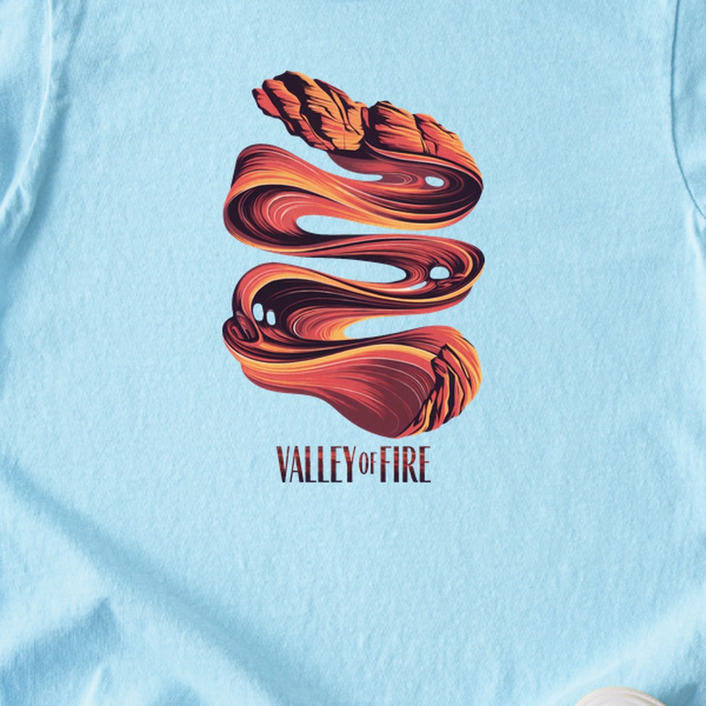 Valley of Fire State Park Kids Cotton T-Shirt