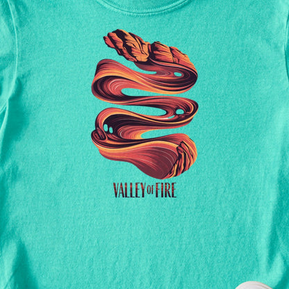 Valley of Fire State Park Kids Cotton T-Shirt