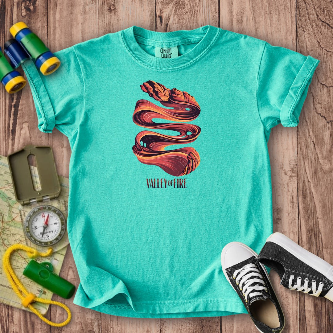 Valley of Fire State Park Kids Cotton T-Shirt