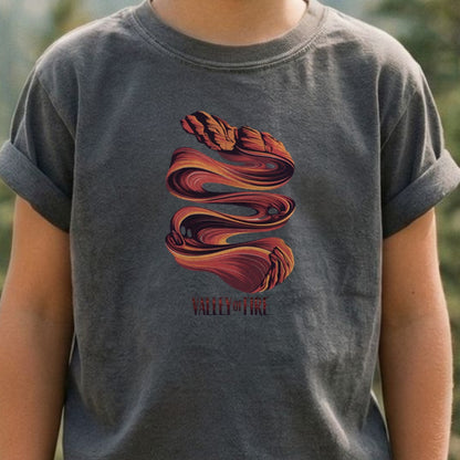 Valley of Fire State Park Kids Cotton T-Shirt