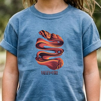 Valley of Fire State Park Kids Cotton T-Shirt