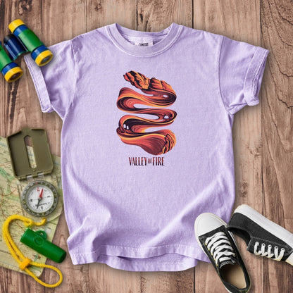 Valley of Fire State Park Kids Cotton T-Shirt