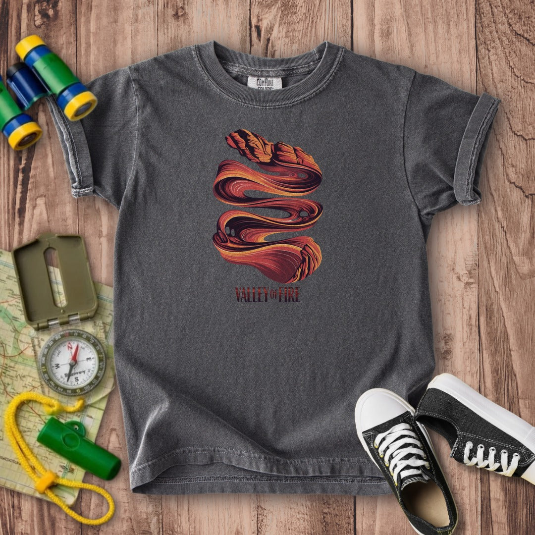 Valley of Fire State Park Kids Cotton T-Shirt