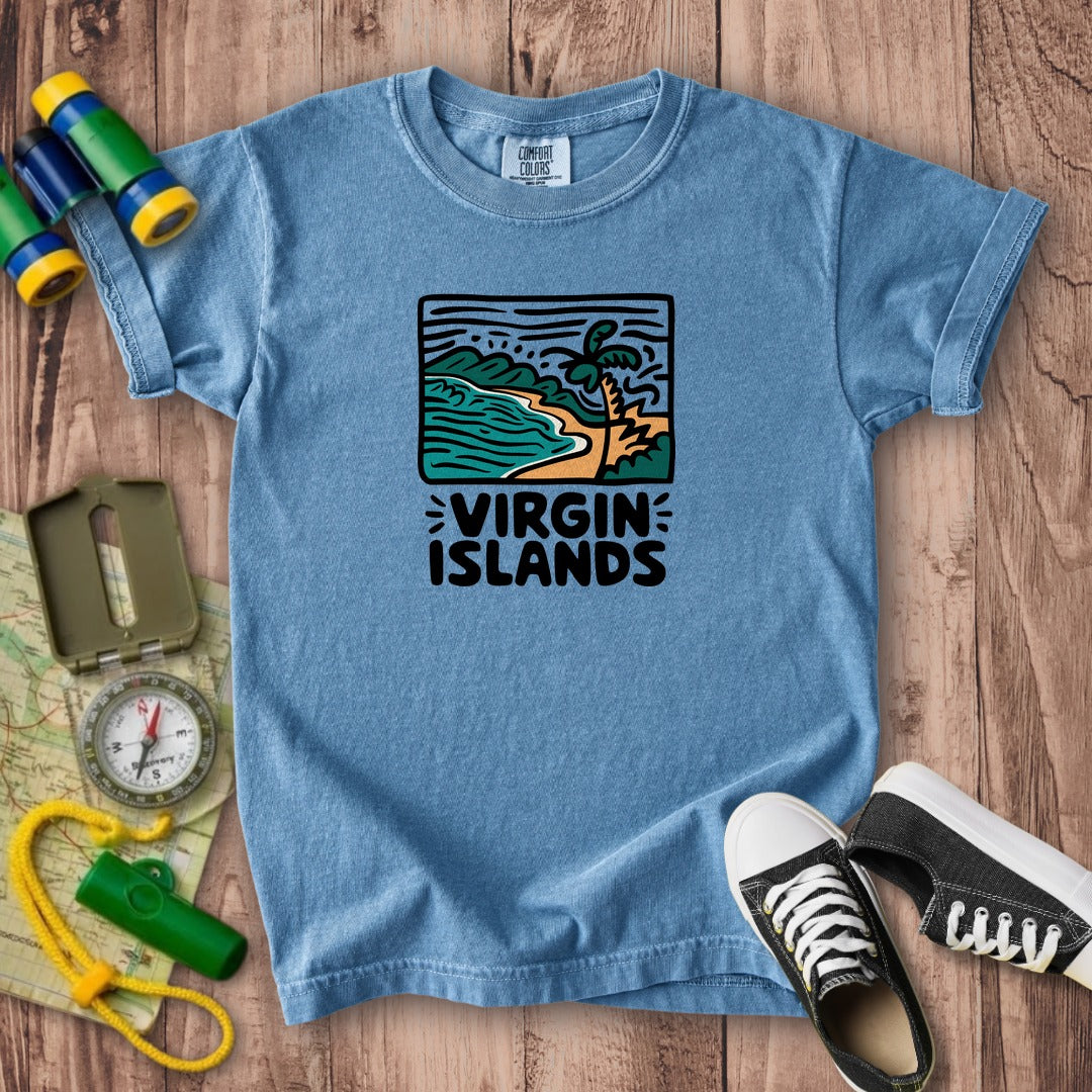 Virgin Islands National Park Kids Cotton T-Shirt