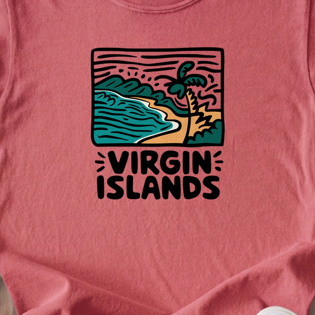 Virgin Islands National Park Kids Cotton T-Shirt
