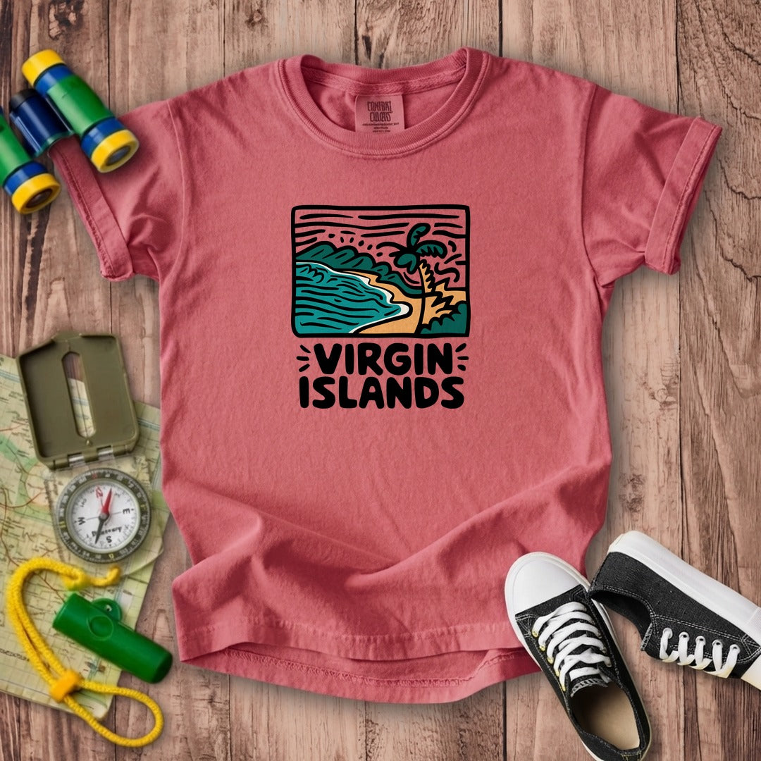 Virgin Islands National Park Kids Cotton T-Shirt