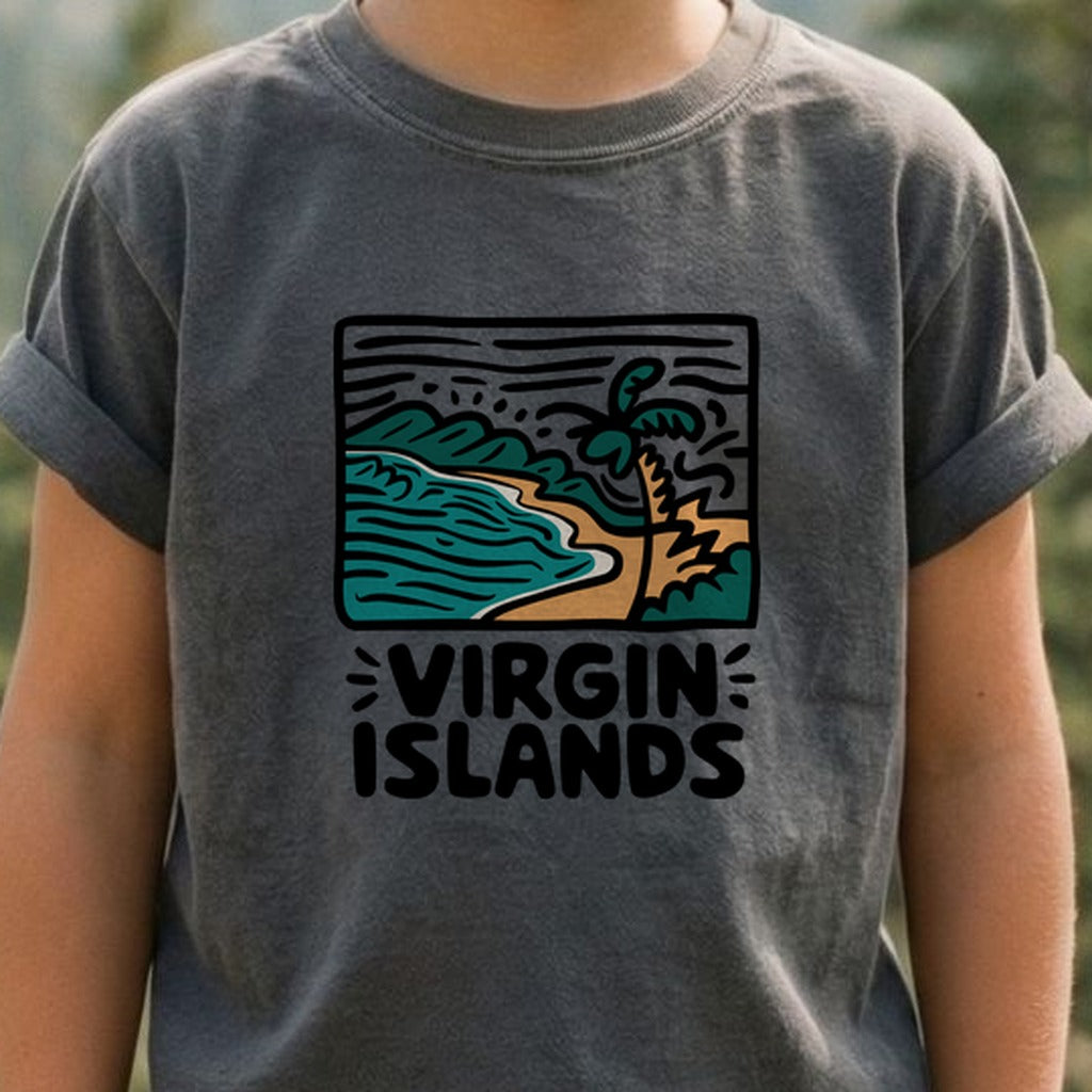 Virgin Islands National Park Kids Cotton T-Shirt