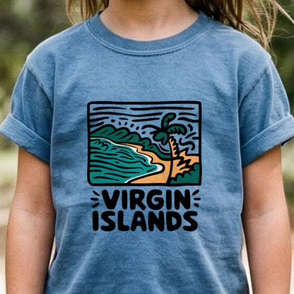 Virgin Islands National Park Kids Cotton T-Shirt