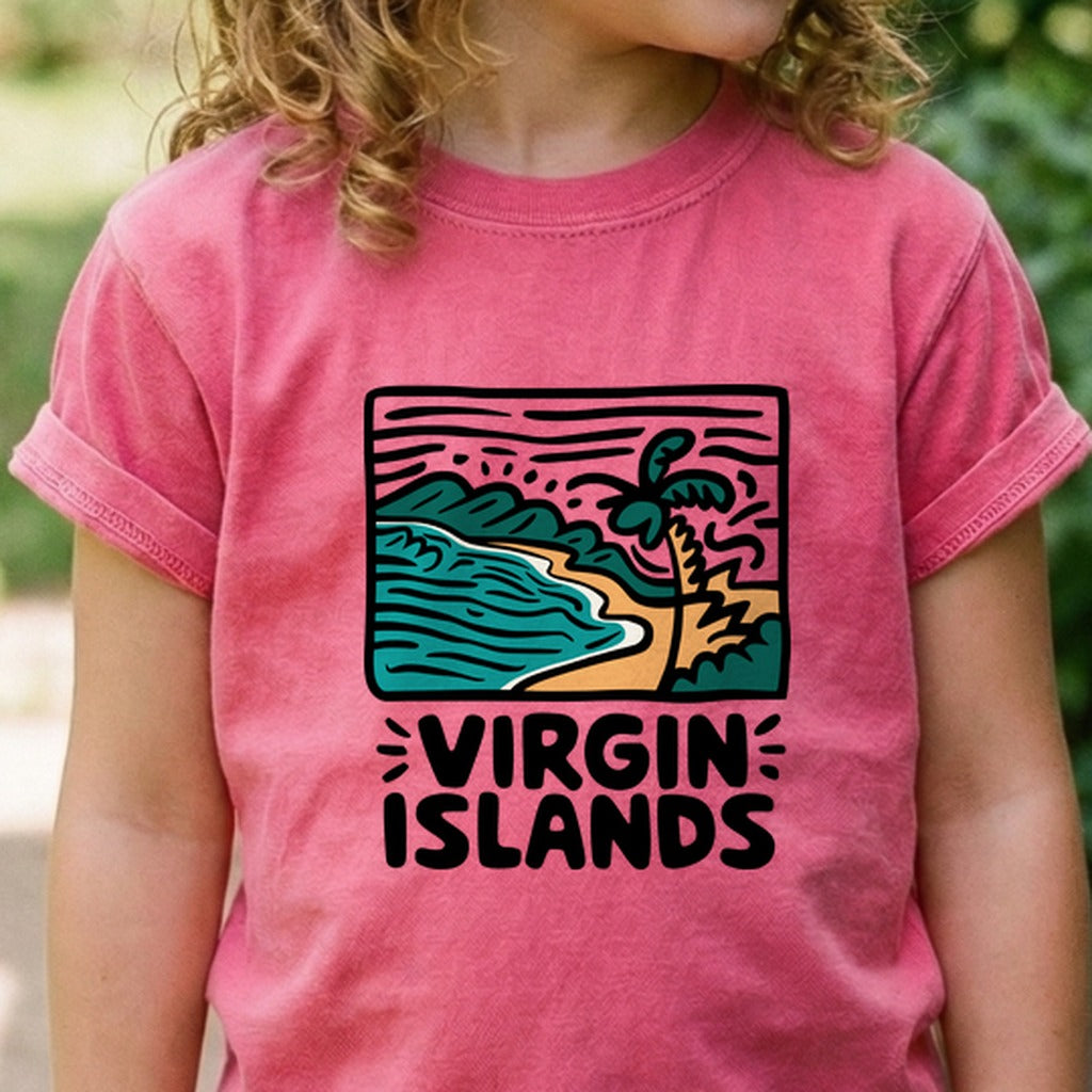 Virgin Islands National Park Kids Cotton T-Shirt