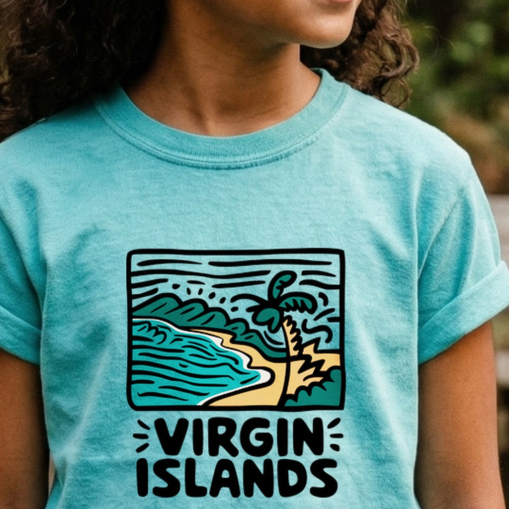 Virgin Islands National Park Kids Cotton T-Shirt
