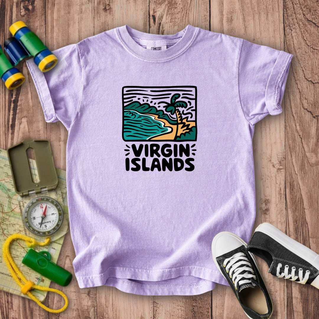 Virgin Islands National Park Kids Cotton T-Shirt