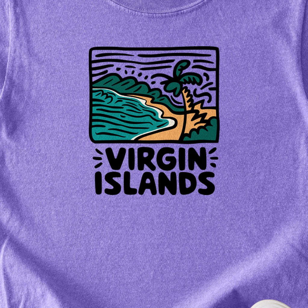 Virgin Islands National Park Kids Cotton T-Shirt
