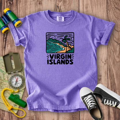 Virgin Islands National Park Kids Cotton T-Shirt