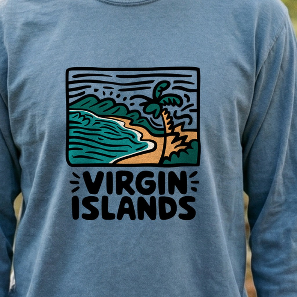 Virgin Islands National Park Cotton Long Sleeve