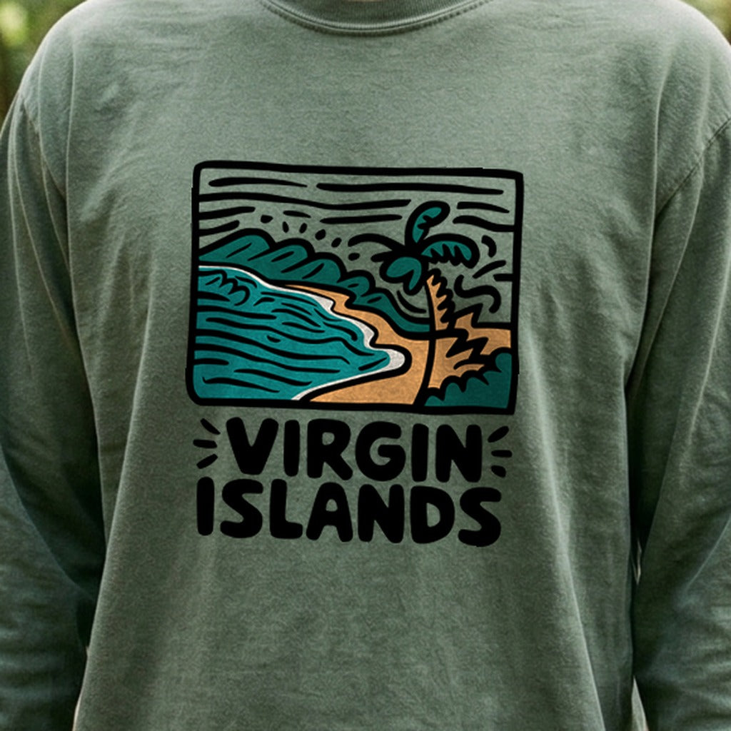 Virgin Islands National Park Cotton Long Sleeve