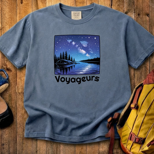 Voyageurs National Park at Night Cotton T-Shirt