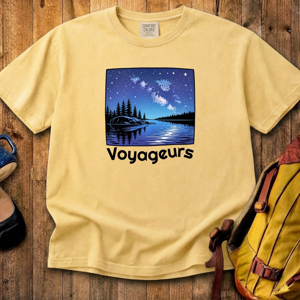 Voyageurs National Park at Night Cotton T-Shirt