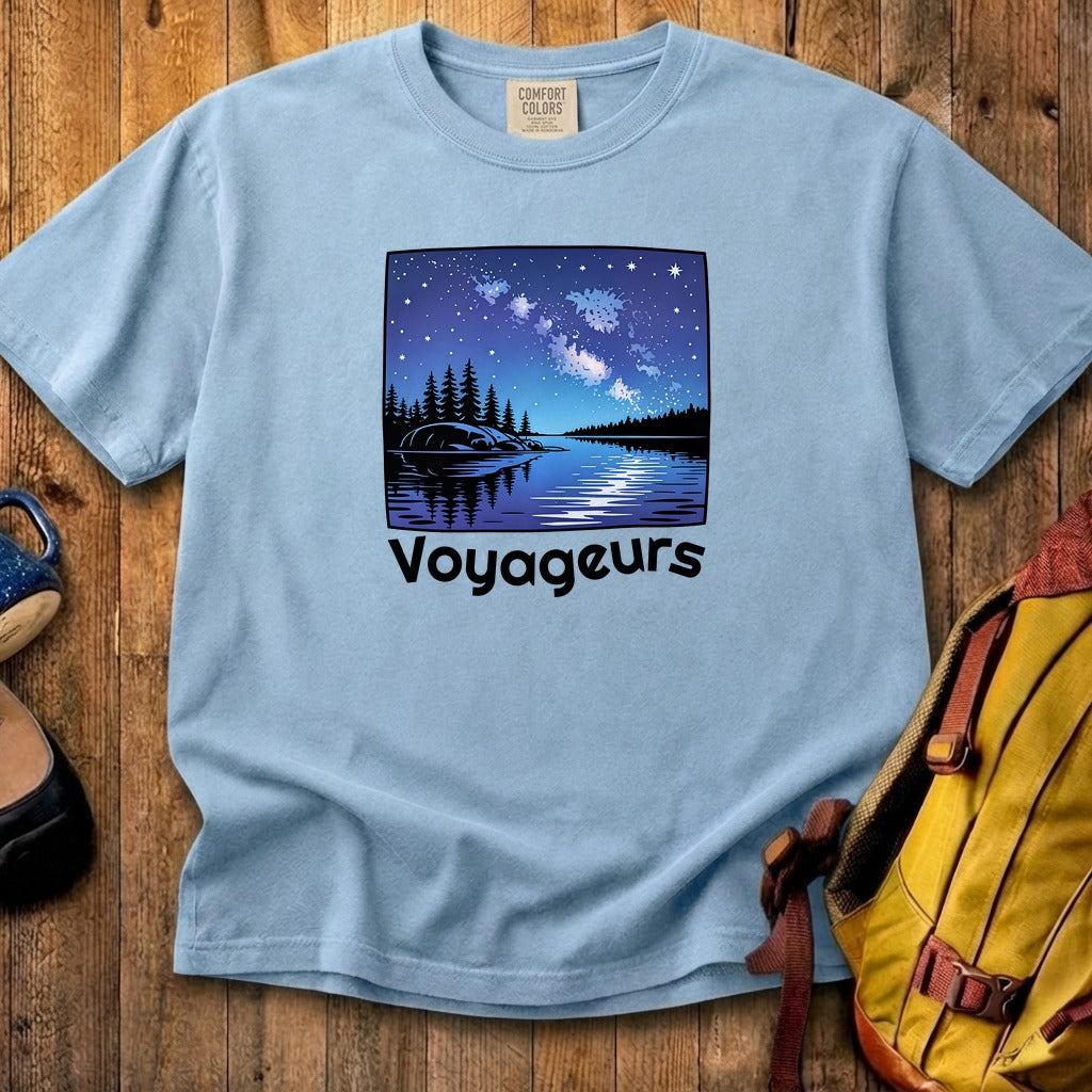 Voyageurs National Park at Night Cotton T-Shirt