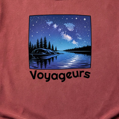 Voyageurs National Park at Night Cotton T-Shirt