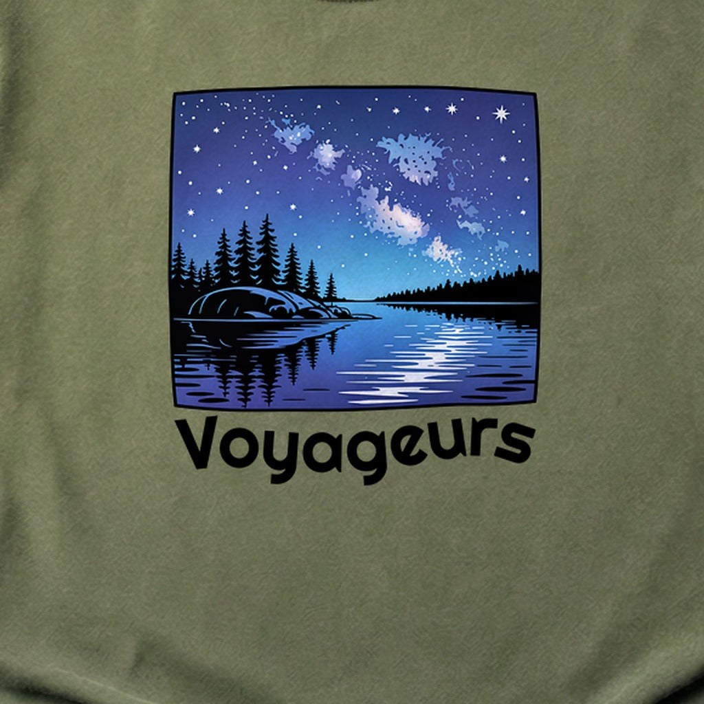 Voyageurs National Park at Night Cotton T-Shirt