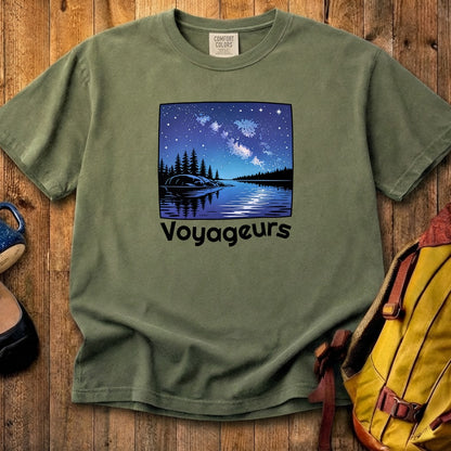 Voyageurs National Park at Night Cotton T-Shirt