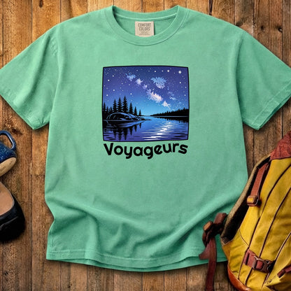Voyageurs National Park at Night Cotton T-Shirt