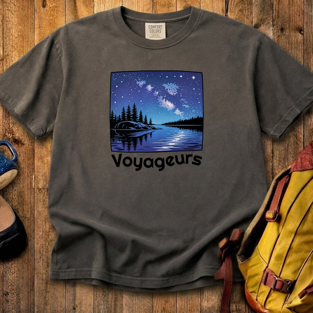Voyageurs National Park at Night Cotton T-Shirt