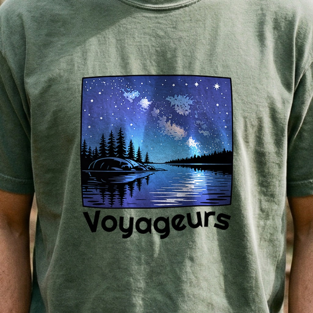Voyageurs National Park at Night Cotton T-Shirt