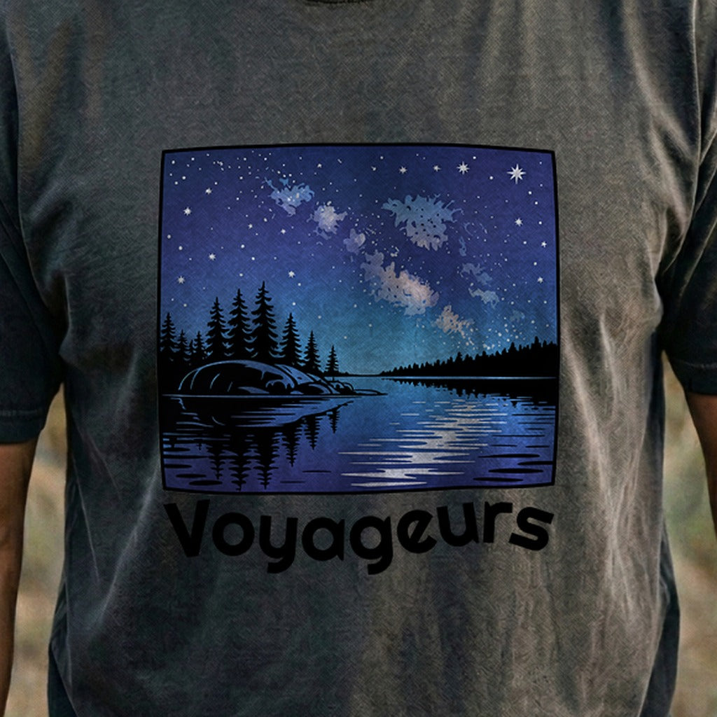 Voyageurs National Park at Night Cotton T-Shirt