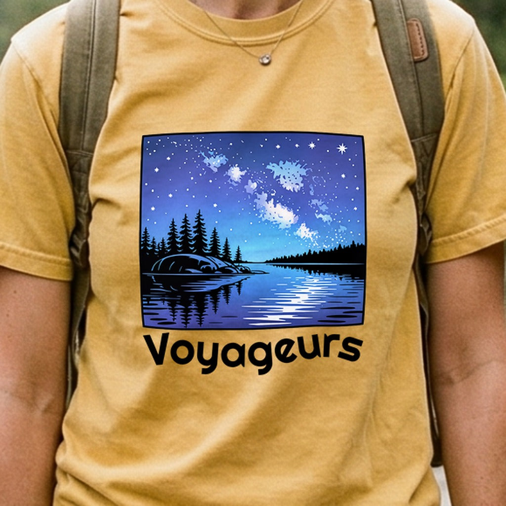 Voyageurs National Park at Night Cotton T-Shirt