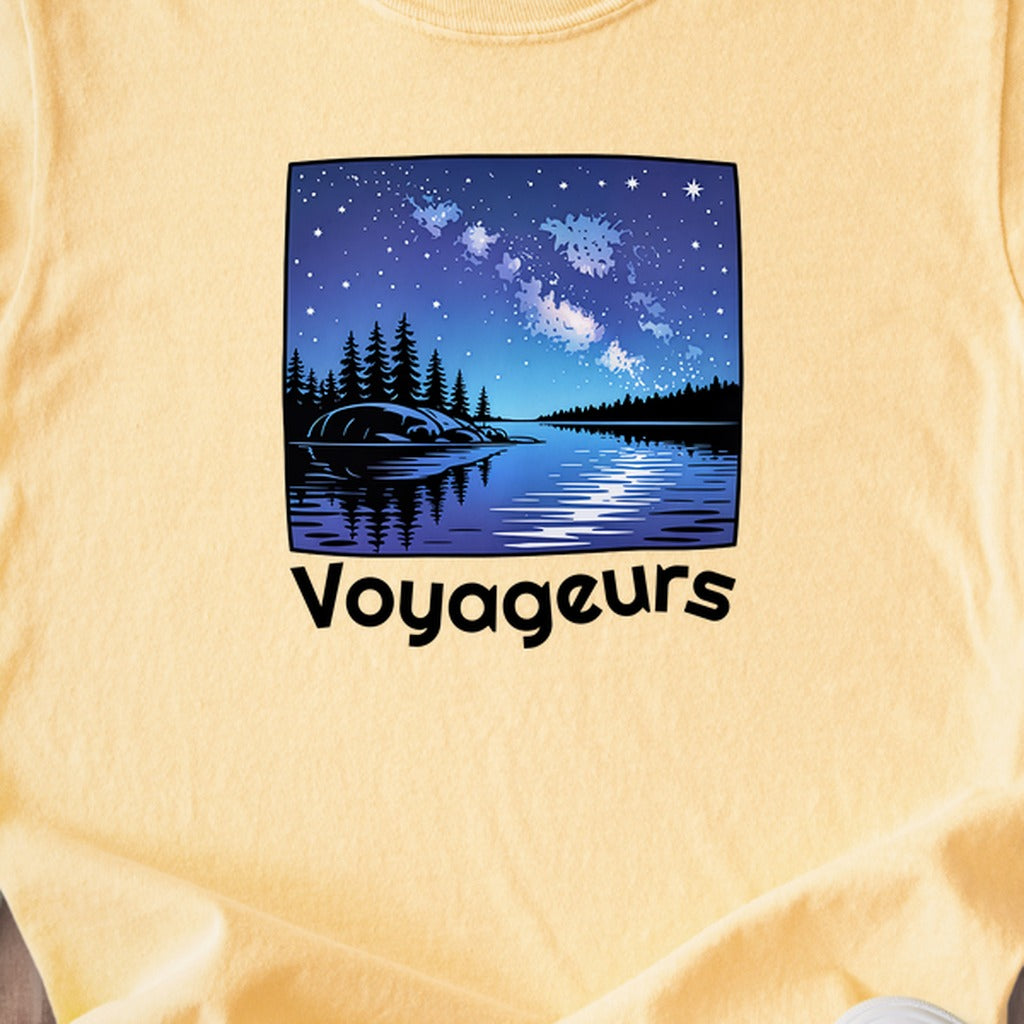 Voyageurs National Park at Night Kids Cotton T-Shirt