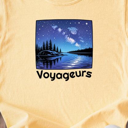 Voyageurs National Park at Night Kids Cotton T-Shirt