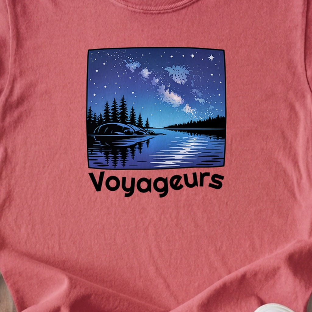 Voyageurs National Park at Night Kids Cotton T-Shirt