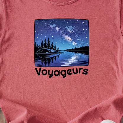 Voyageurs National Park at Night Kids Cotton T-Shirt