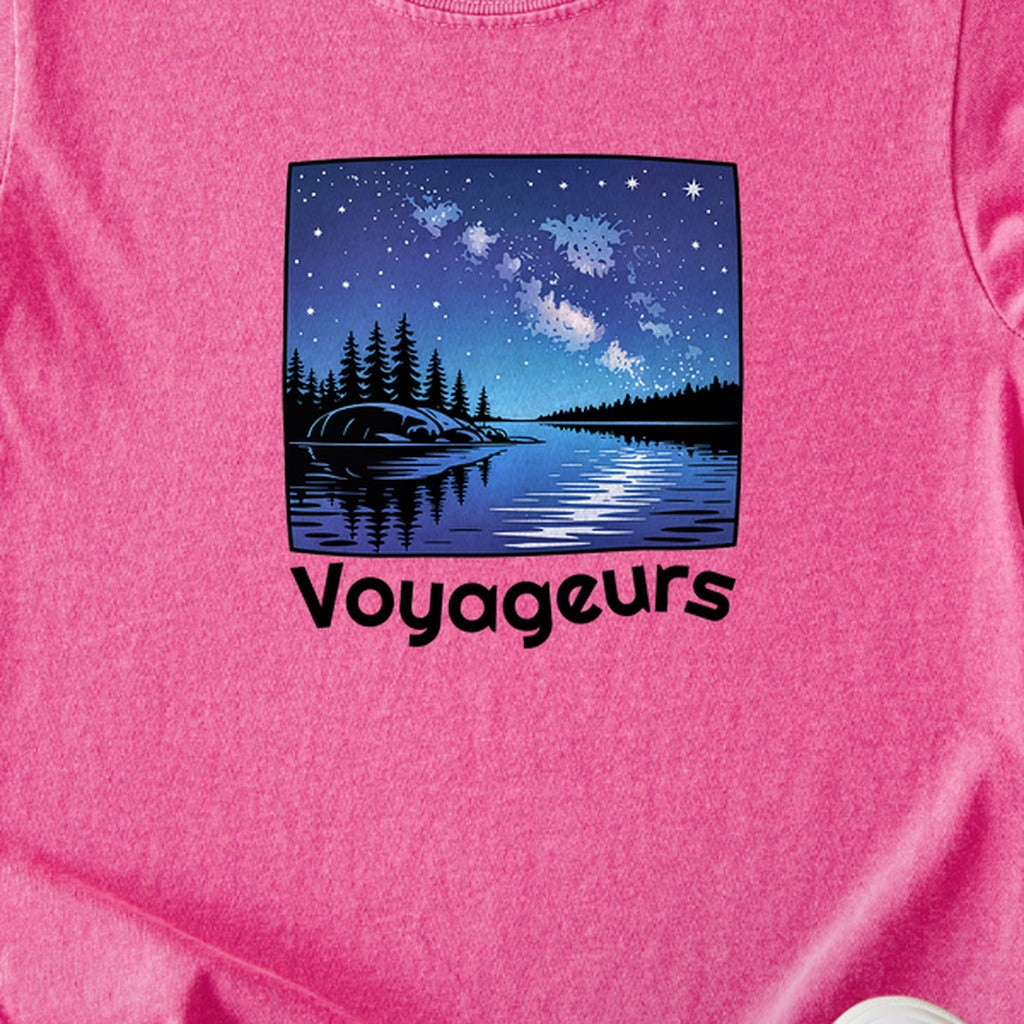 Voyageurs National Park at Night Kids Cotton T-Shirt