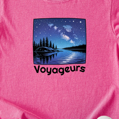Voyageurs National Park at Night Kids Cotton T-Shirt
