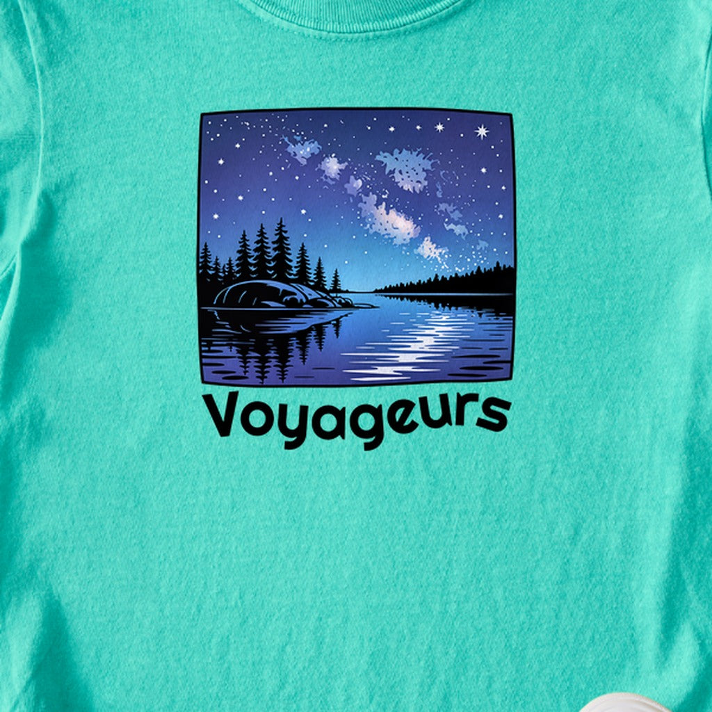 Voyageurs National Park at Night Kids Cotton T-Shirt